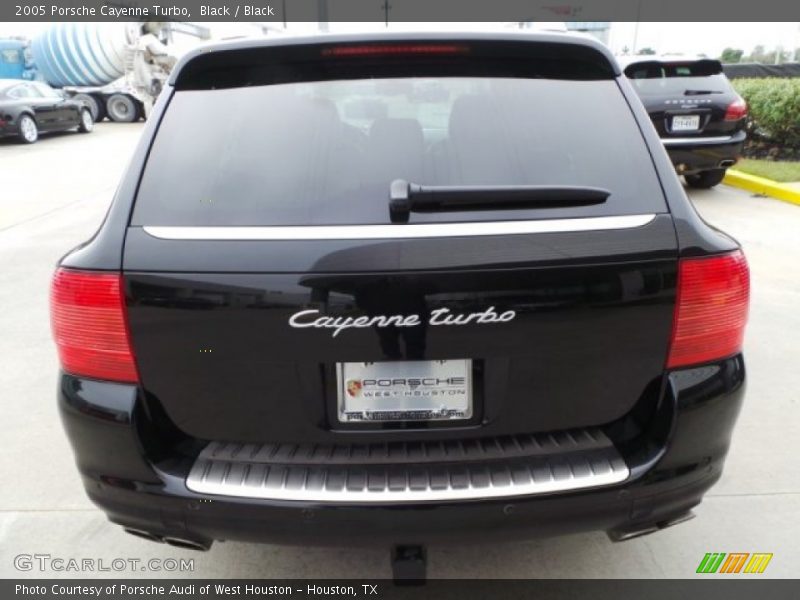 Black / Black 2005 Porsche Cayenne Turbo