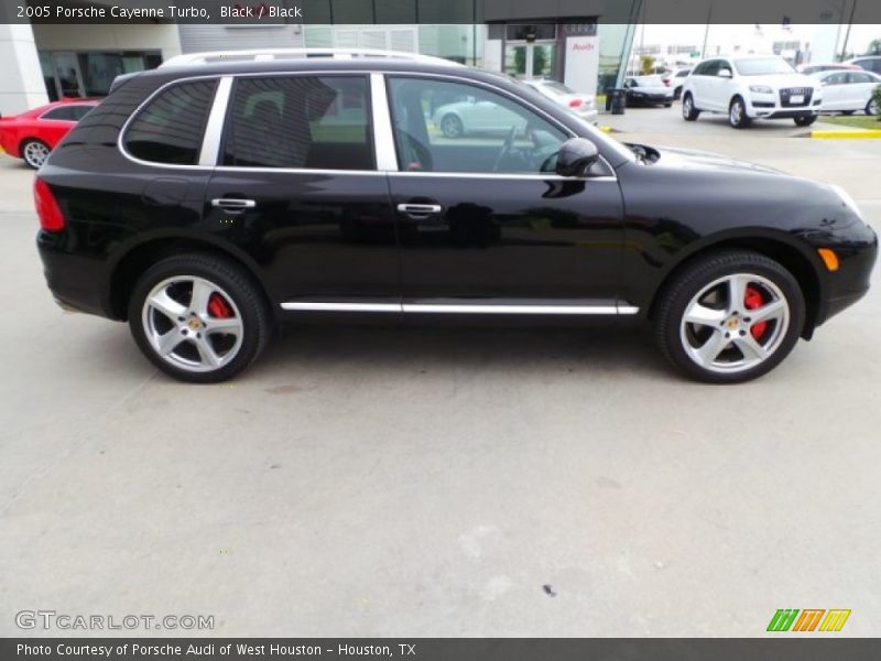 Black / Black 2005 Porsche Cayenne Turbo