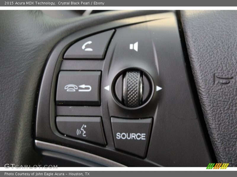 Crystal Black Pearl / Ebony 2015 Acura MDX Technology