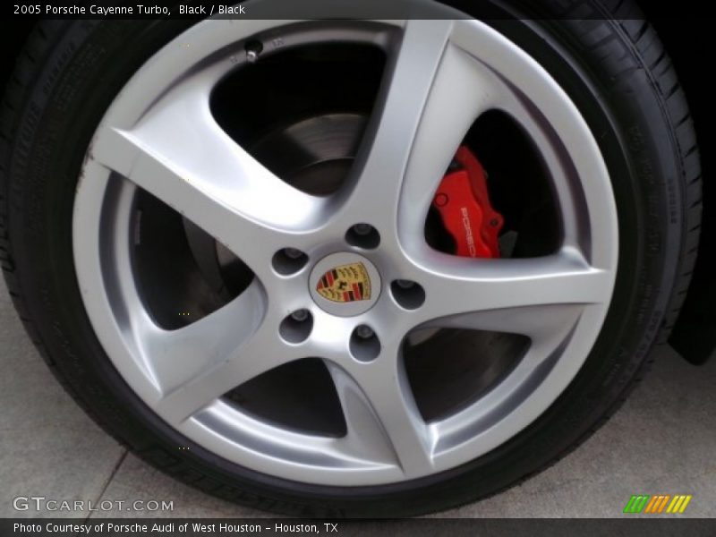 Black / Black 2005 Porsche Cayenne Turbo