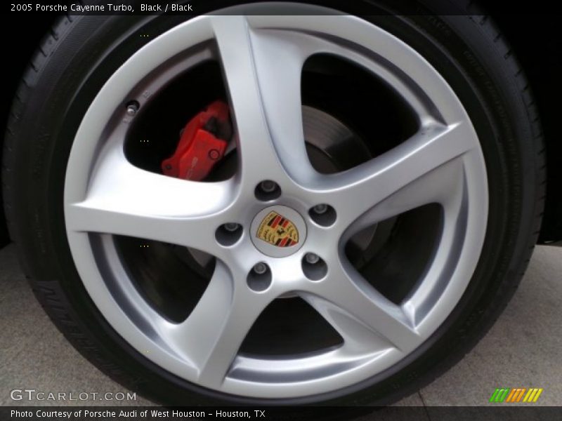 Black / Black 2005 Porsche Cayenne Turbo