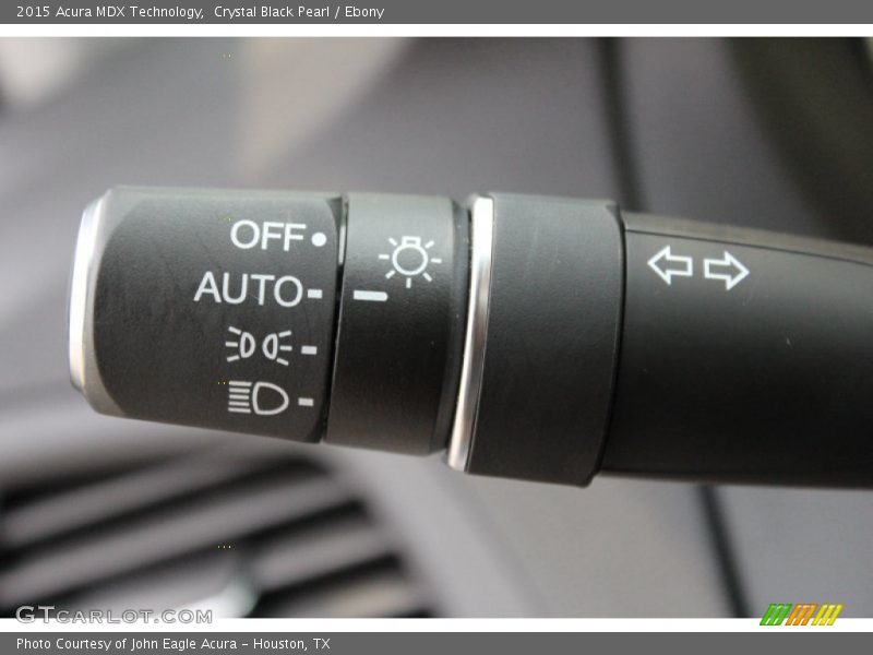 Crystal Black Pearl / Ebony 2015 Acura MDX Technology