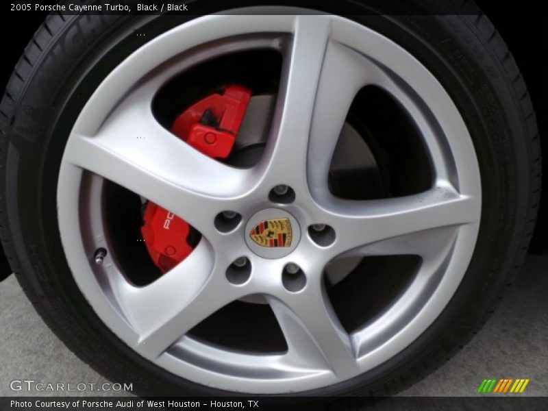Black / Black 2005 Porsche Cayenne Turbo