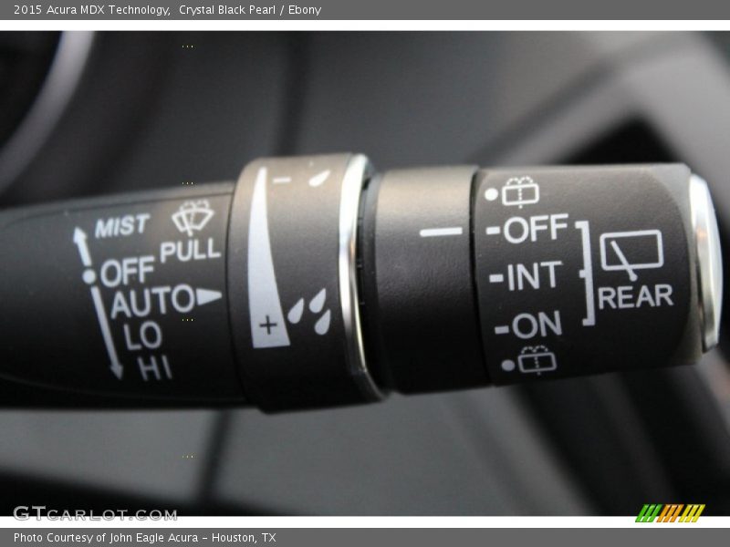 Crystal Black Pearl / Ebony 2015 Acura MDX Technology