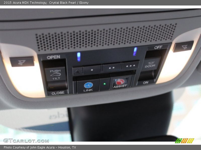 Crystal Black Pearl / Ebony 2015 Acura MDX Technology