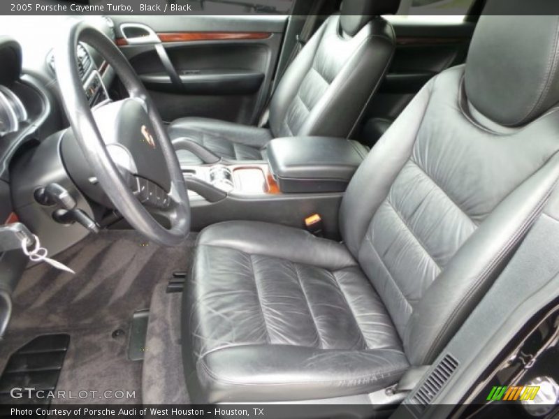 Black / Black 2005 Porsche Cayenne Turbo