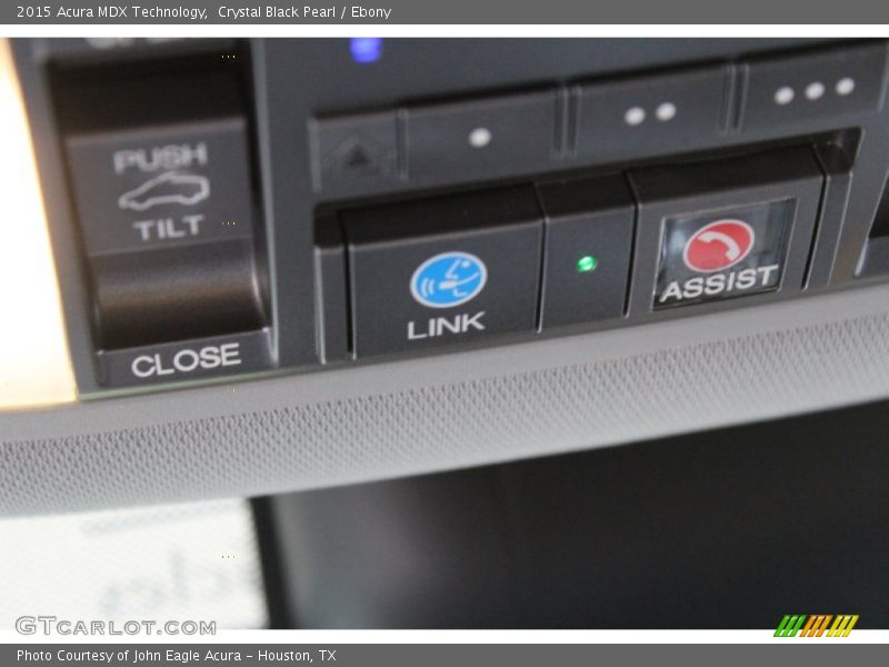 Crystal Black Pearl / Ebony 2015 Acura MDX Technology