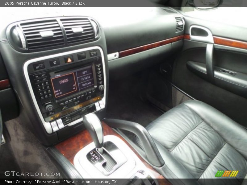 Black / Black 2005 Porsche Cayenne Turbo