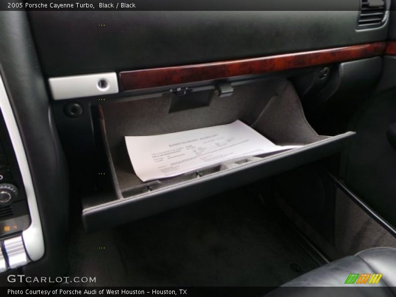 Black / Black 2005 Porsche Cayenne Turbo