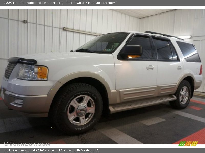 Oxford White / Medium Parchment 2005 Ford Expedition Eddie Bauer 4x4
