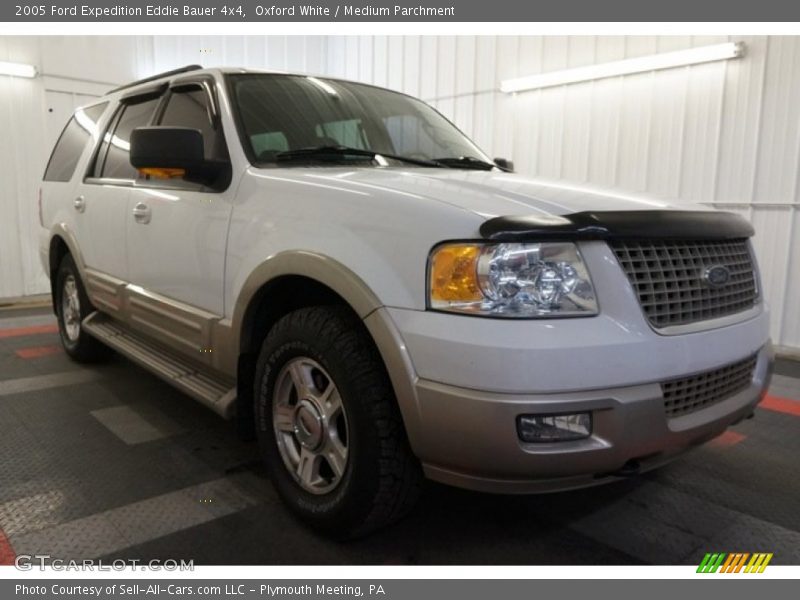 Oxford White / Medium Parchment 2005 Ford Expedition Eddie Bauer 4x4