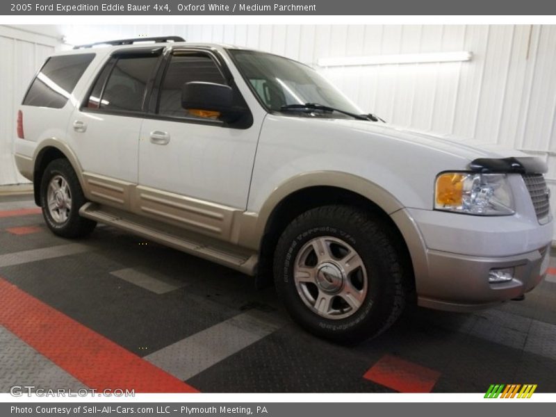 Oxford White / Medium Parchment 2005 Ford Expedition Eddie Bauer 4x4