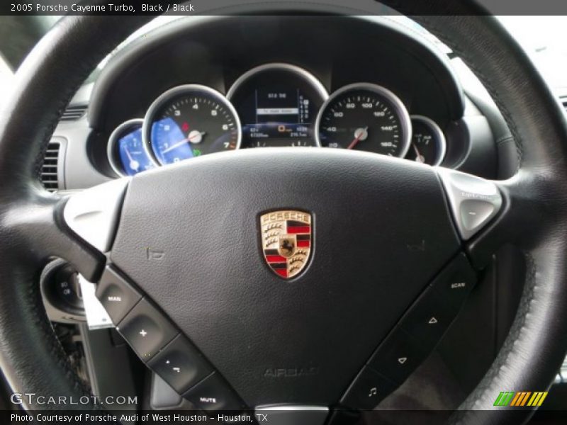 Black / Black 2005 Porsche Cayenne Turbo