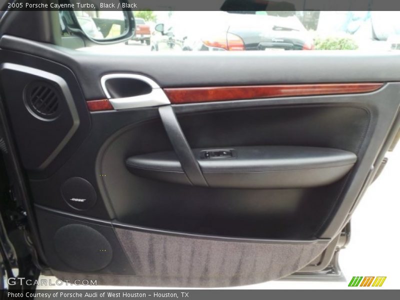 Black / Black 2005 Porsche Cayenne Turbo