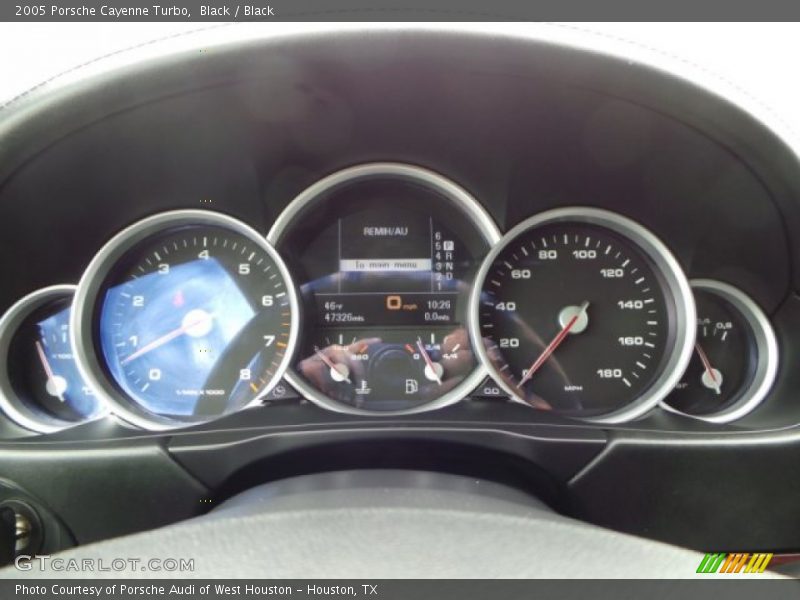 Black / Black 2005 Porsche Cayenne Turbo