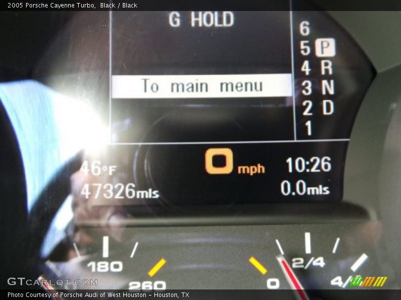 Black / Black 2005 Porsche Cayenne Turbo