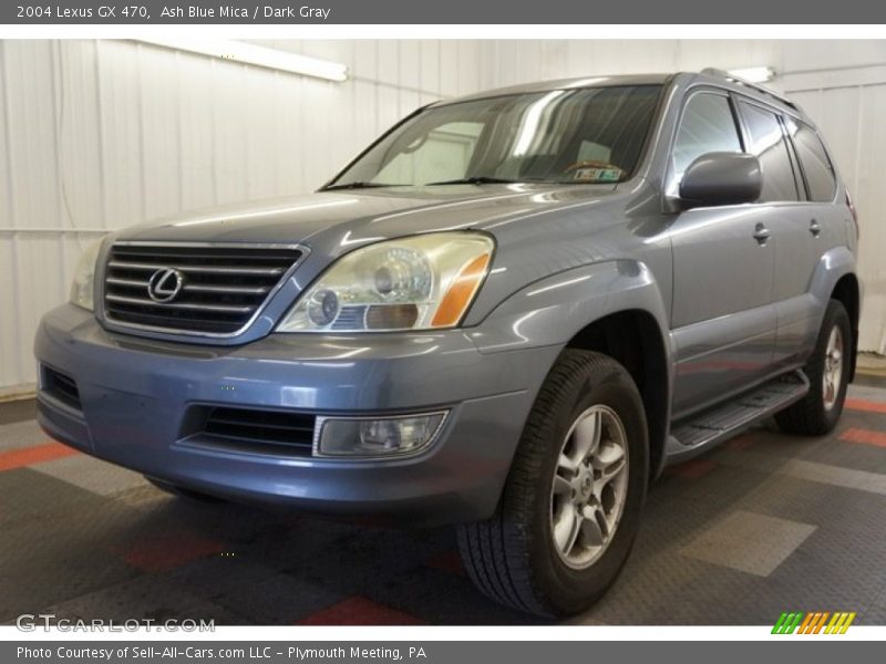 Ash Blue Mica / Dark Gray 2004 Lexus GX 470
