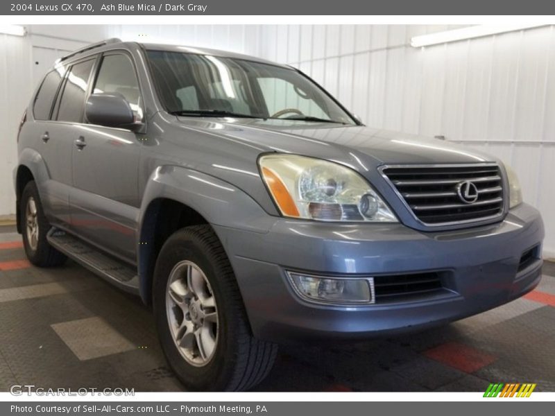 Ash Blue Mica / Dark Gray 2004 Lexus GX 470