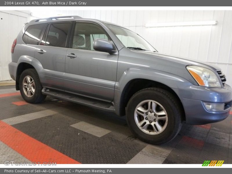 Ash Blue Mica / Dark Gray 2004 Lexus GX 470