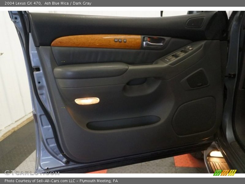 Ash Blue Mica / Dark Gray 2004 Lexus GX 470