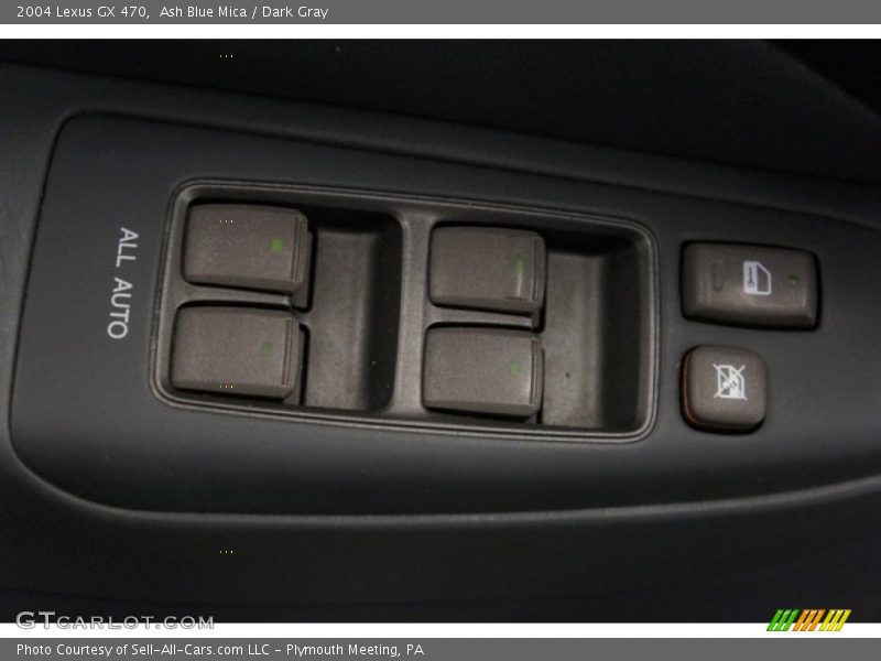 Ash Blue Mica / Dark Gray 2004 Lexus GX 470