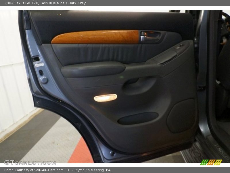 Ash Blue Mica / Dark Gray 2004 Lexus GX 470