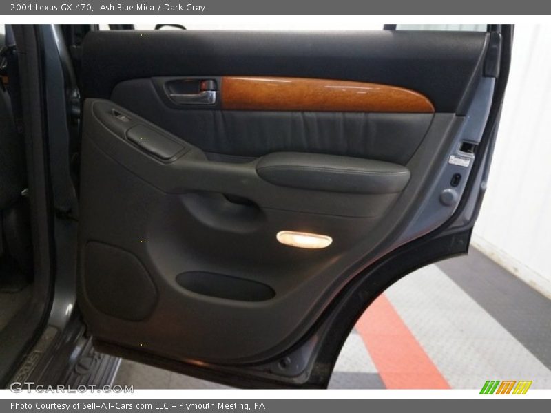 Ash Blue Mica / Dark Gray 2004 Lexus GX 470