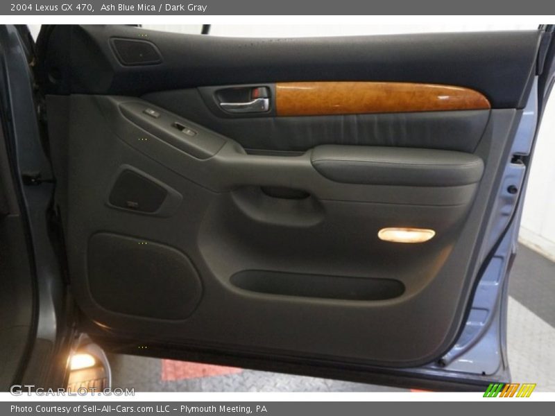 Ash Blue Mica / Dark Gray 2004 Lexus GX 470