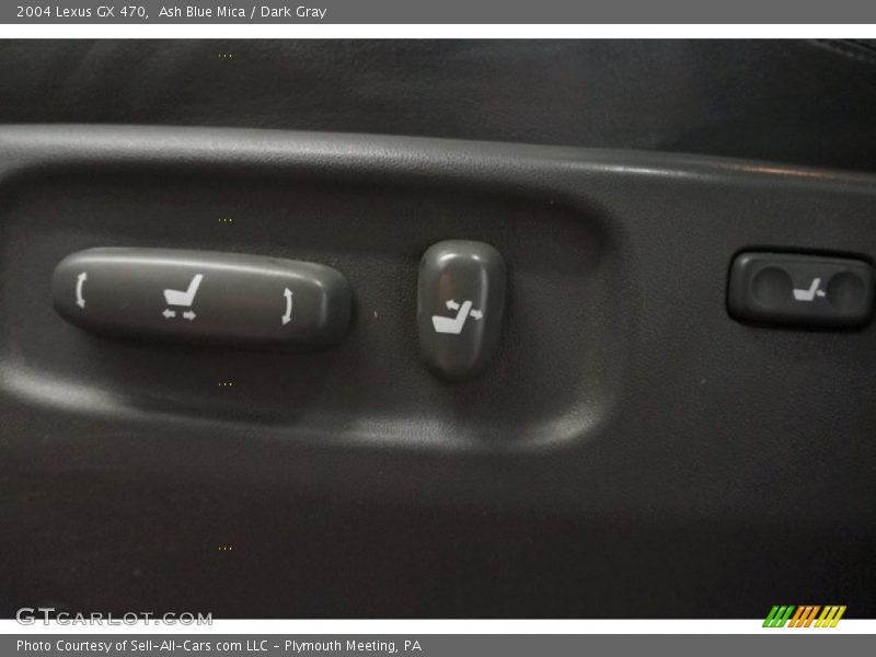 Ash Blue Mica / Dark Gray 2004 Lexus GX 470