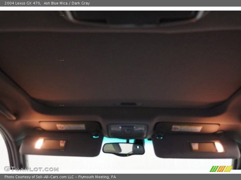 Ash Blue Mica / Dark Gray 2004 Lexus GX 470