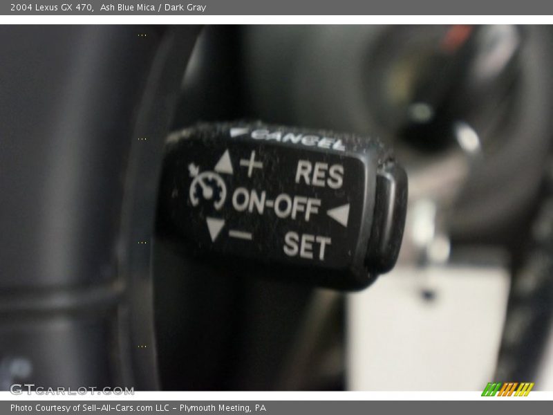 Ash Blue Mica / Dark Gray 2004 Lexus GX 470