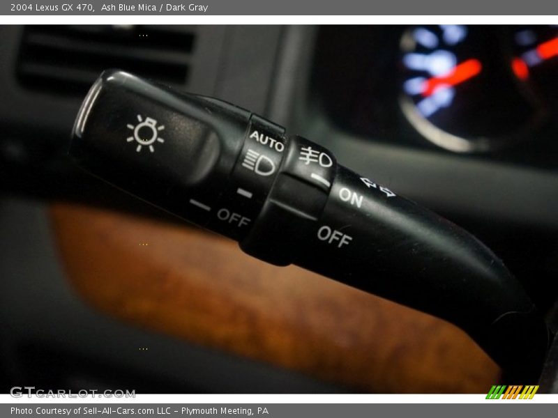 Ash Blue Mica / Dark Gray 2004 Lexus GX 470