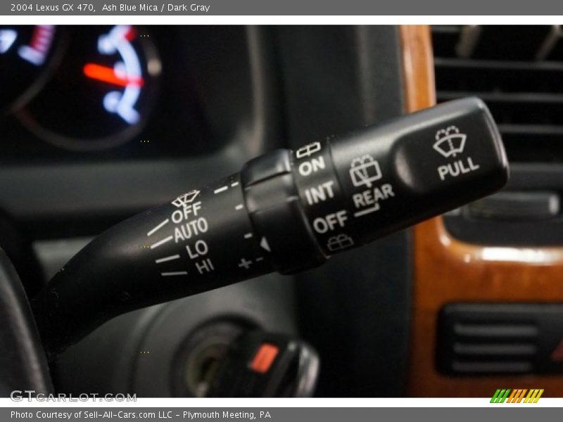 Ash Blue Mica / Dark Gray 2004 Lexus GX 470