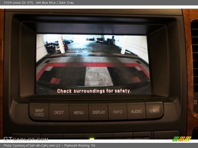 Ash Blue Mica / Dark Gray 2004 Lexus GX 470