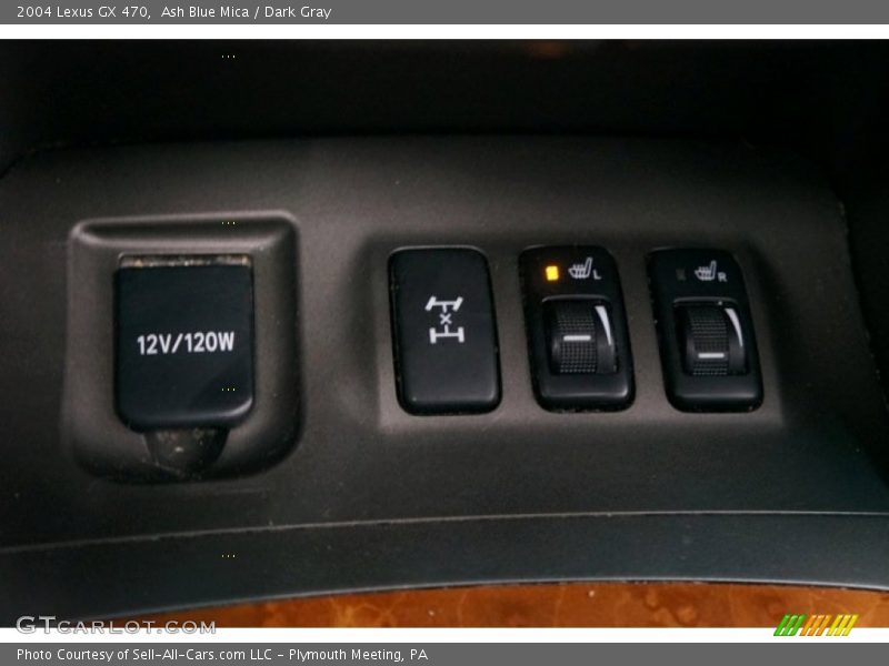 Ash Blue Mica / Dark Gray 2004 Lexus GX 470