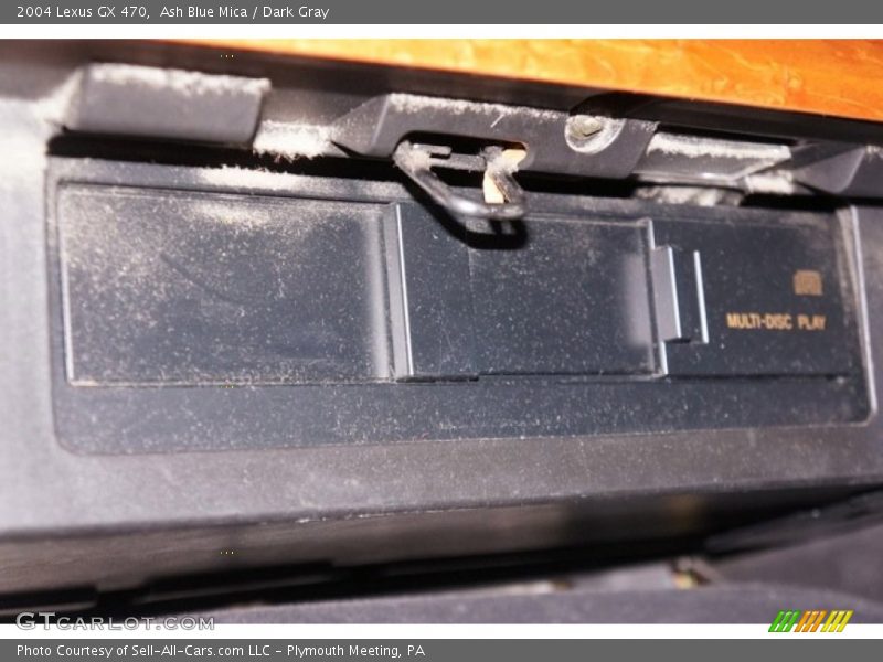 Ash Blue Mica / Dark Gray 2004 Lexus GX 470