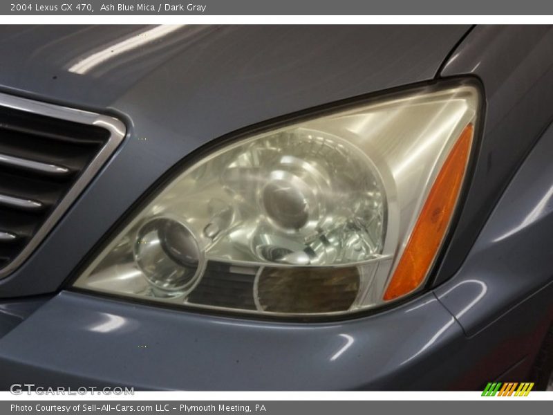 Ash Blue Mica / Dark Gray 2004 Lexus GX 470