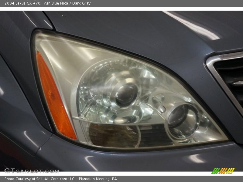 Ash Blue Mica / Dark Gray 2004 Lexus GX 470