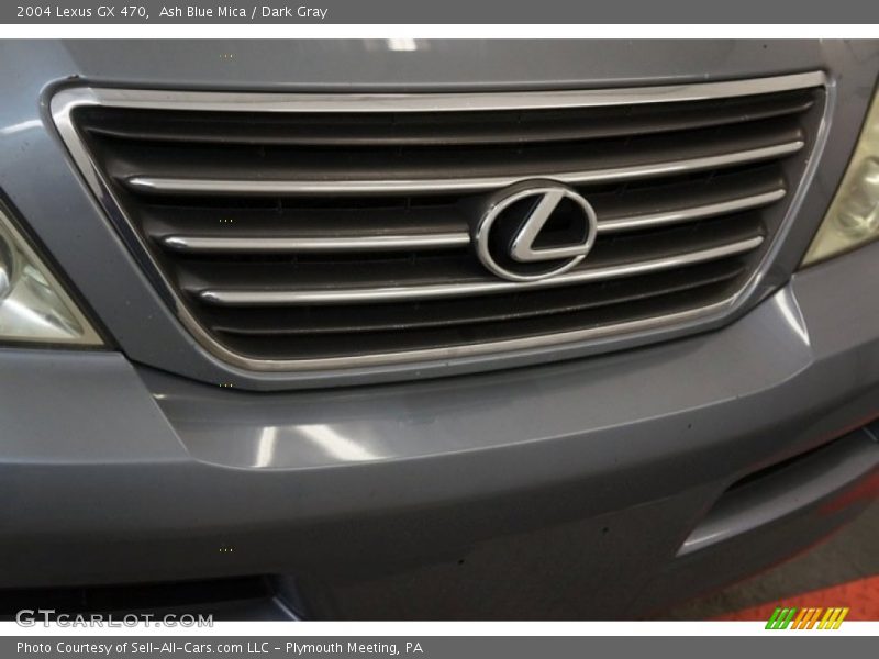 Ash Blue Mica / Dark Gray 2004 Lexus GX 470