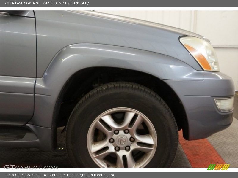 Ash Blue Mica / Dark Gray 2004 Lexus GX 470