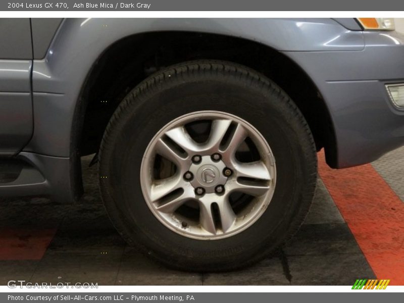 Ash Blue Mica / Dark Gray 2004 Lexus GX 470