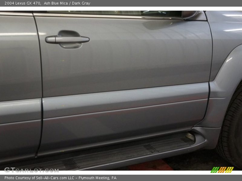Ash Blue Mica / Dark Gray 2004 Lexus GX 470