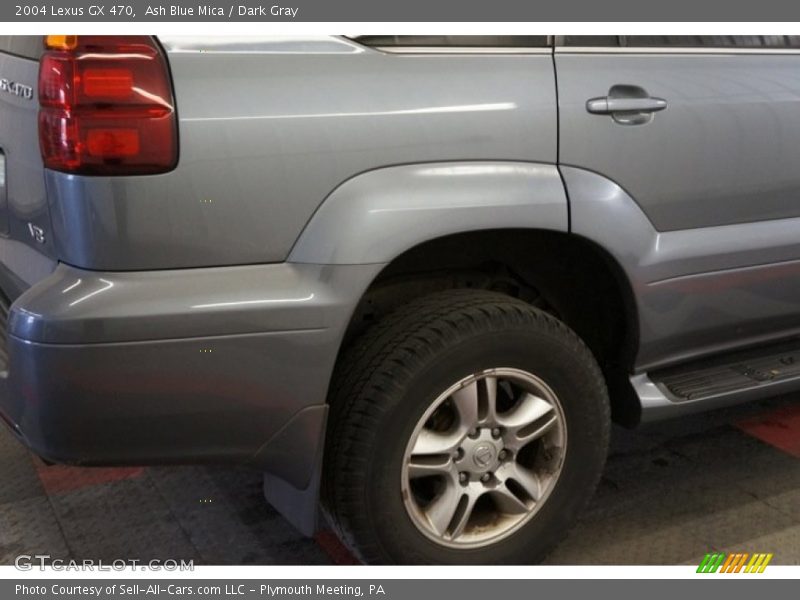 Ash Blue Mica / Dark Gray 2004 Lexus GX 470