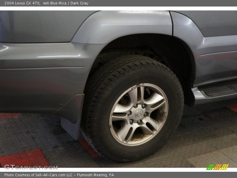 Ash Blue Mica / Dark Gray 2004 Lexus GX 470