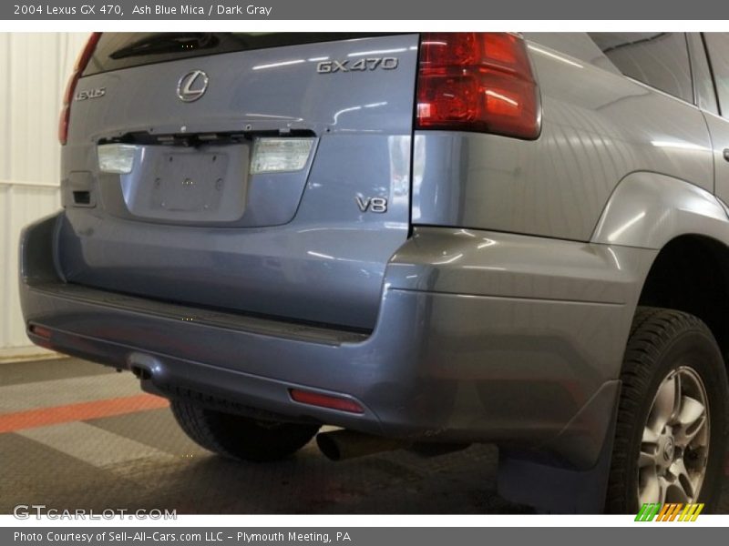Ash Blue Mica / Dark Gray 2004 Lexus GX 470