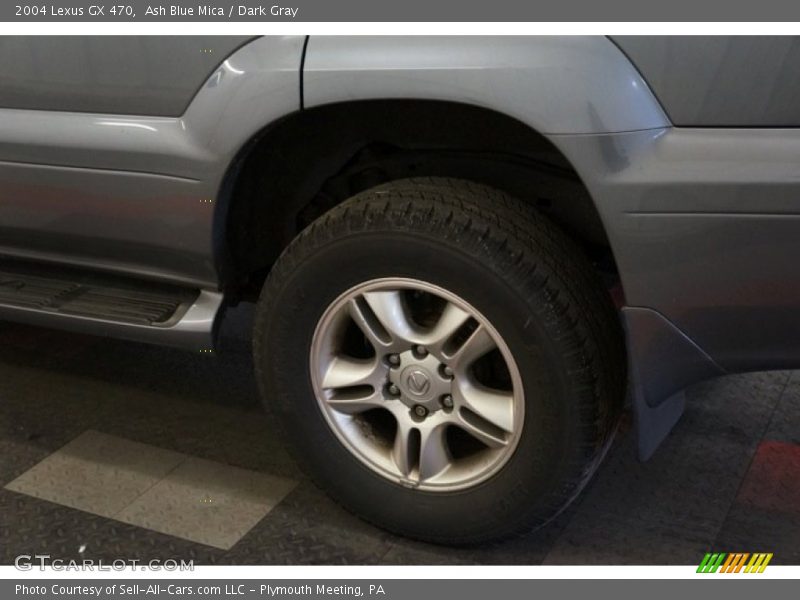 Ash Blue Mica / Dark Gray 2004 Lexus GX 470
