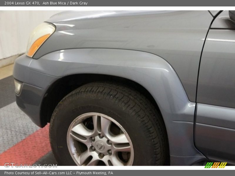Ash Blue Mica / Dark Gray 2004 Lexus GX 470