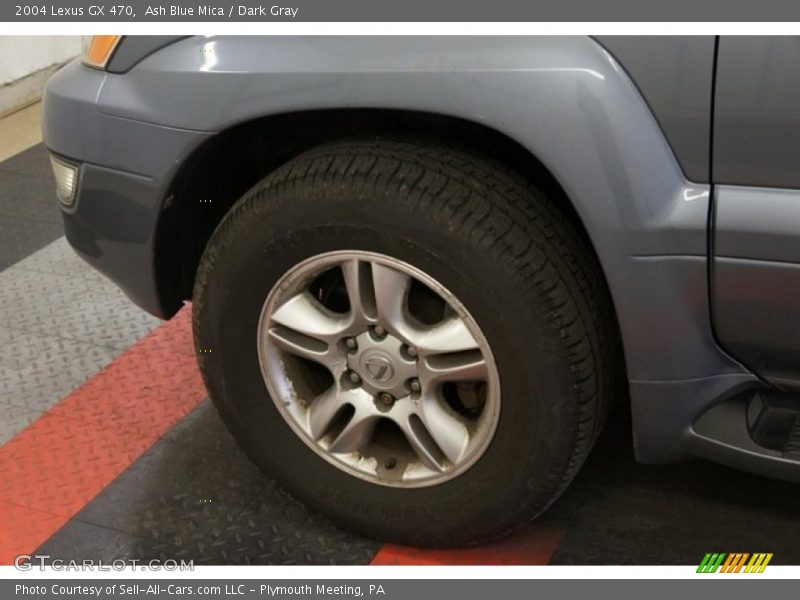 Ash Blue Mica / Dark Gray 2004 Lexus GX 470