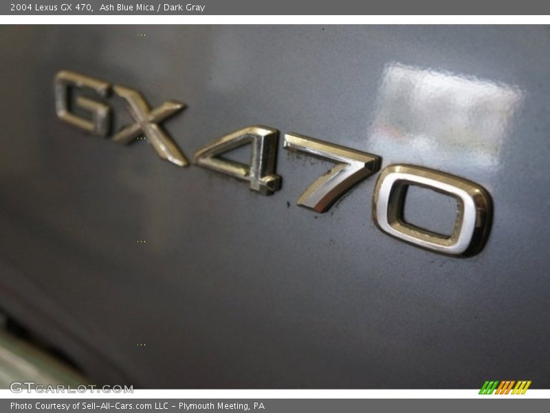 Ash Blue Mica / Dark Gray 2004 Lexus GX 470