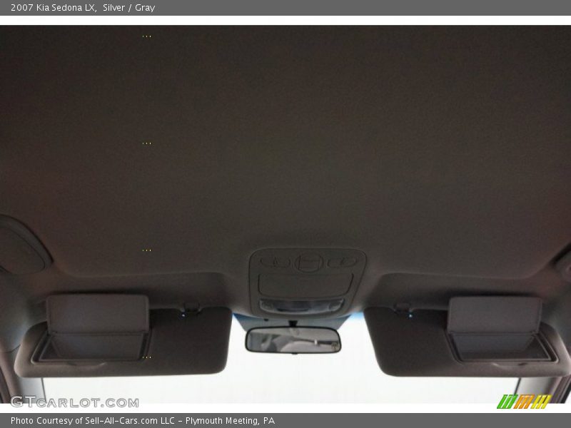 Silver / Gray 2007 Kia Sedona LX